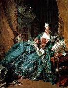 Francois Boucher Portrat der Madame de Pompadour